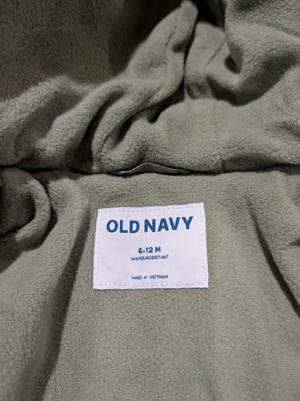 Old Navy Kids Puffer Jacket with Hood Ears 6-12 Months